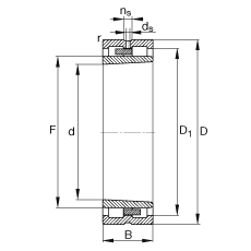 ALS NNU4938-S-K-M-SP, (j) DIN 5412-4 ˜ʵҪߴ, ǶλS, pFF 1:12 ɷx, ּpСďȲ϶ƹ