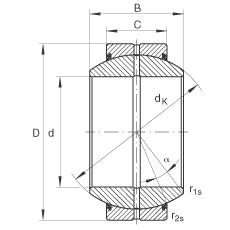 P(gun)(ji)S GE60-FO-2RS, (j) DIN ISO 12 240-1 (bio)(zhn), So(h)ɂ(c)ܷ