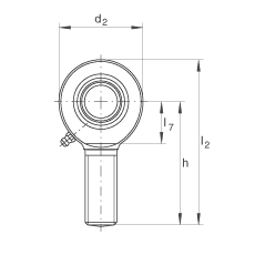 US GAR45-DO-2RS,  DIN ISO 12 240-4 ˜ʣݼySoɂȴܷ