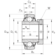 S GE50-KRR-B-FA101, ȦƫiȦλ ɂ R ܷ⣬ʹÜضȏ -40C  180C