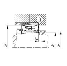 {ĝLS 22348-K-MB + H2348X,  DIN 635-2 ˜ʵҪߴ, F׺;o